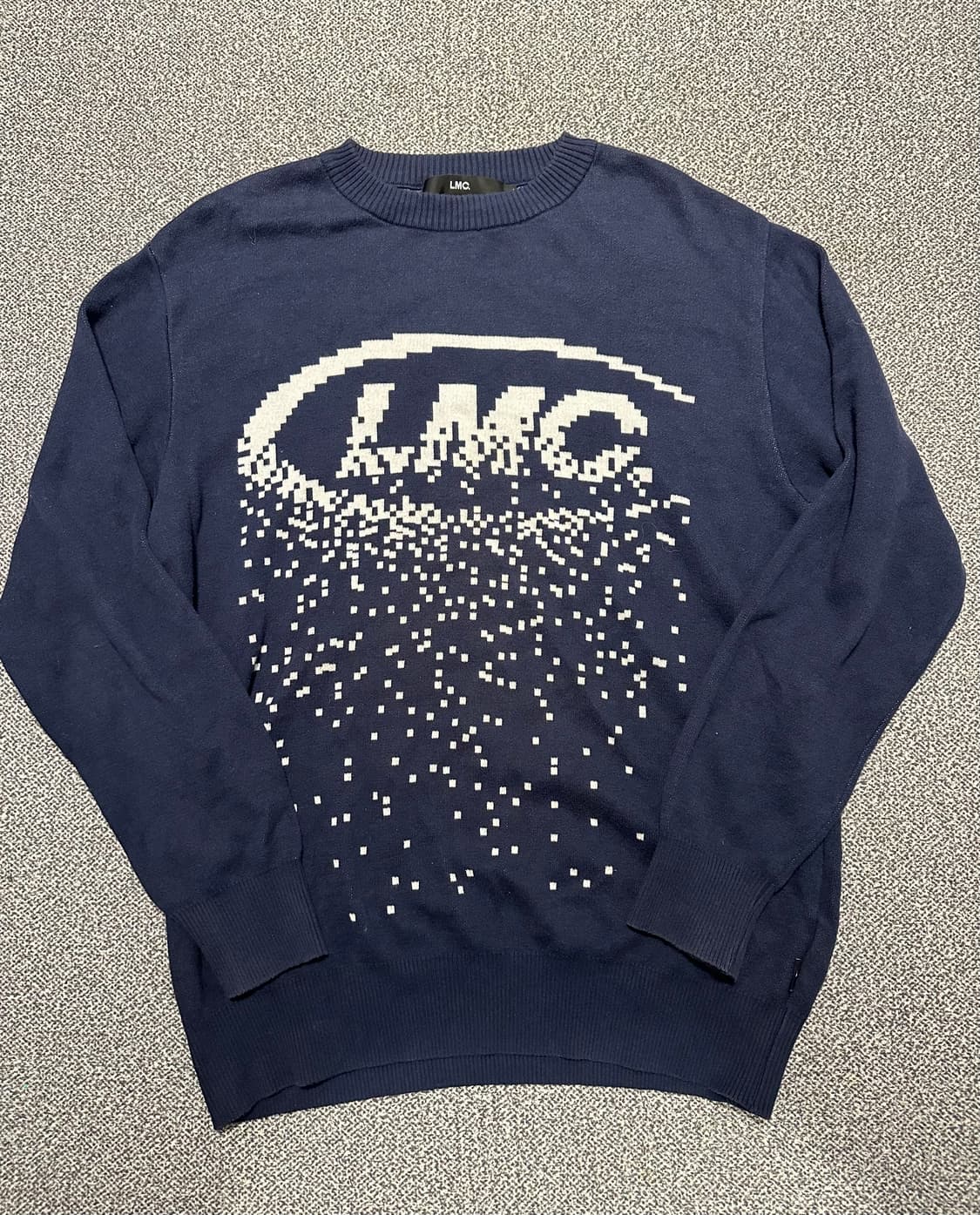 LMC 니트 네이비 L 상품이미지1
