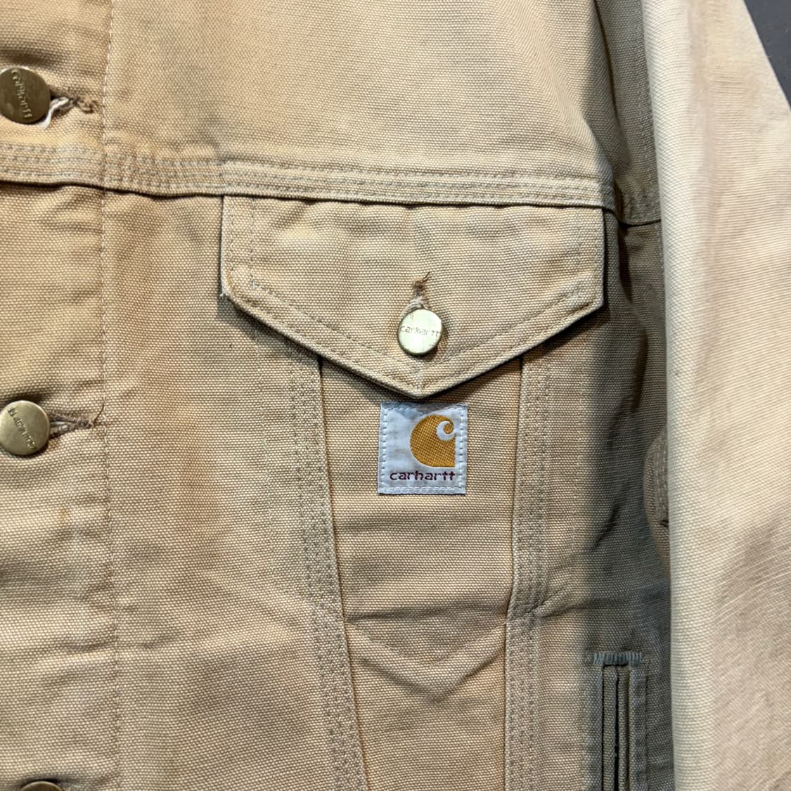 [L] CARHARTT 칼하트 빈티지 워크 초어 자켓 상품이미지2
