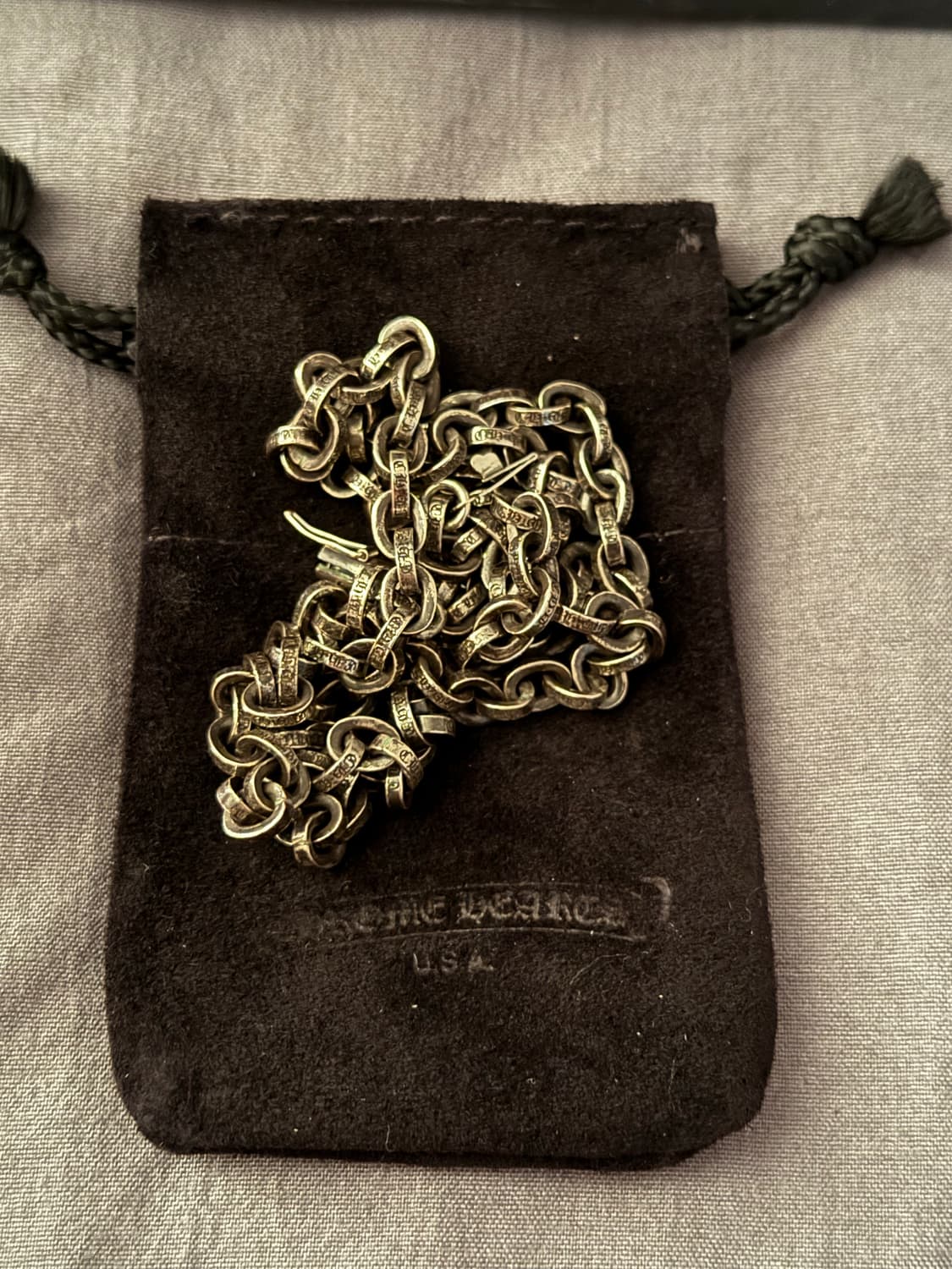 크롬하츠 페이퍼체인 20인치 상품이미지1