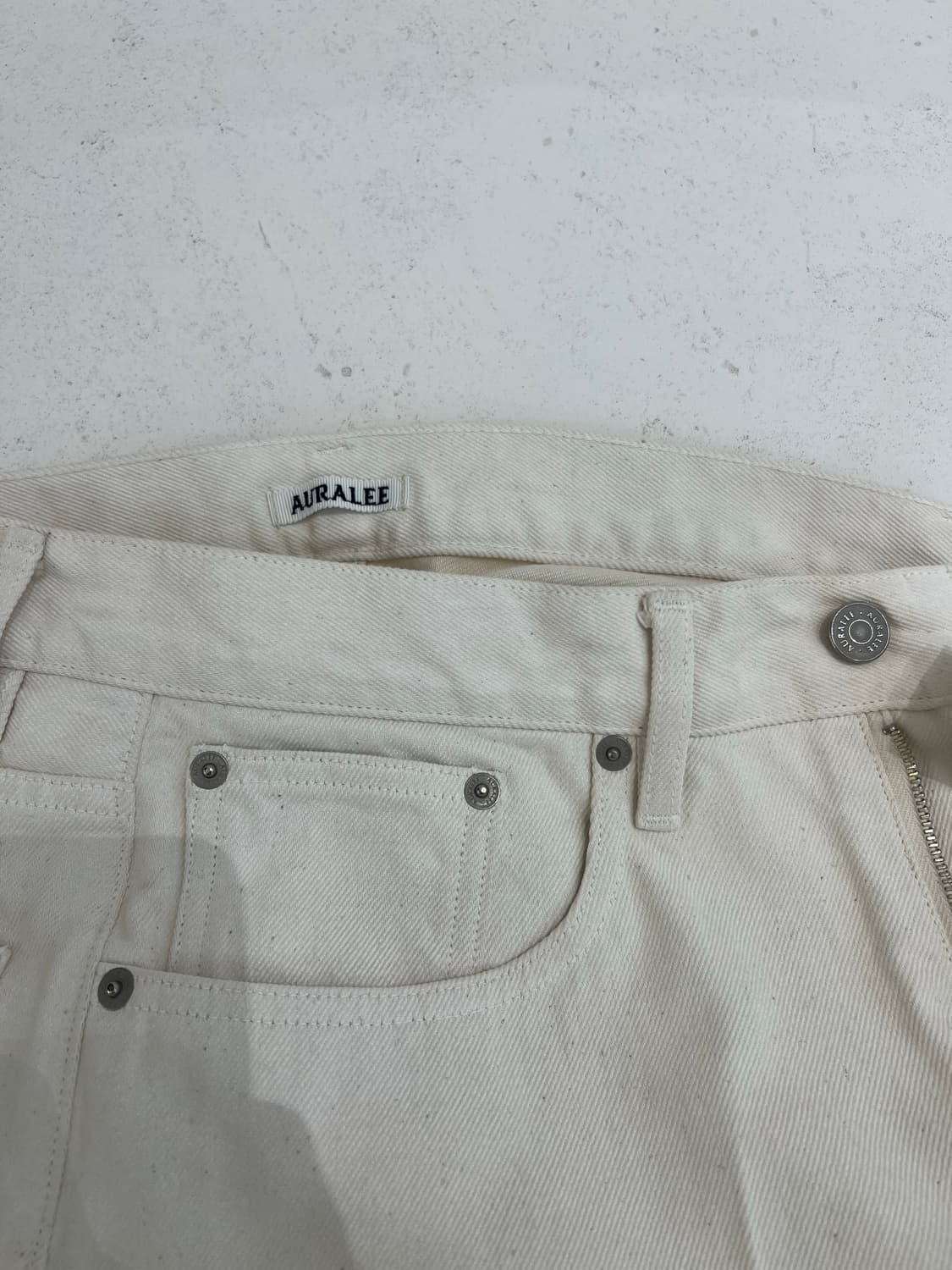 오라리 하드 트위스트 5p 화이트 아이보리 32size 상품이미지6