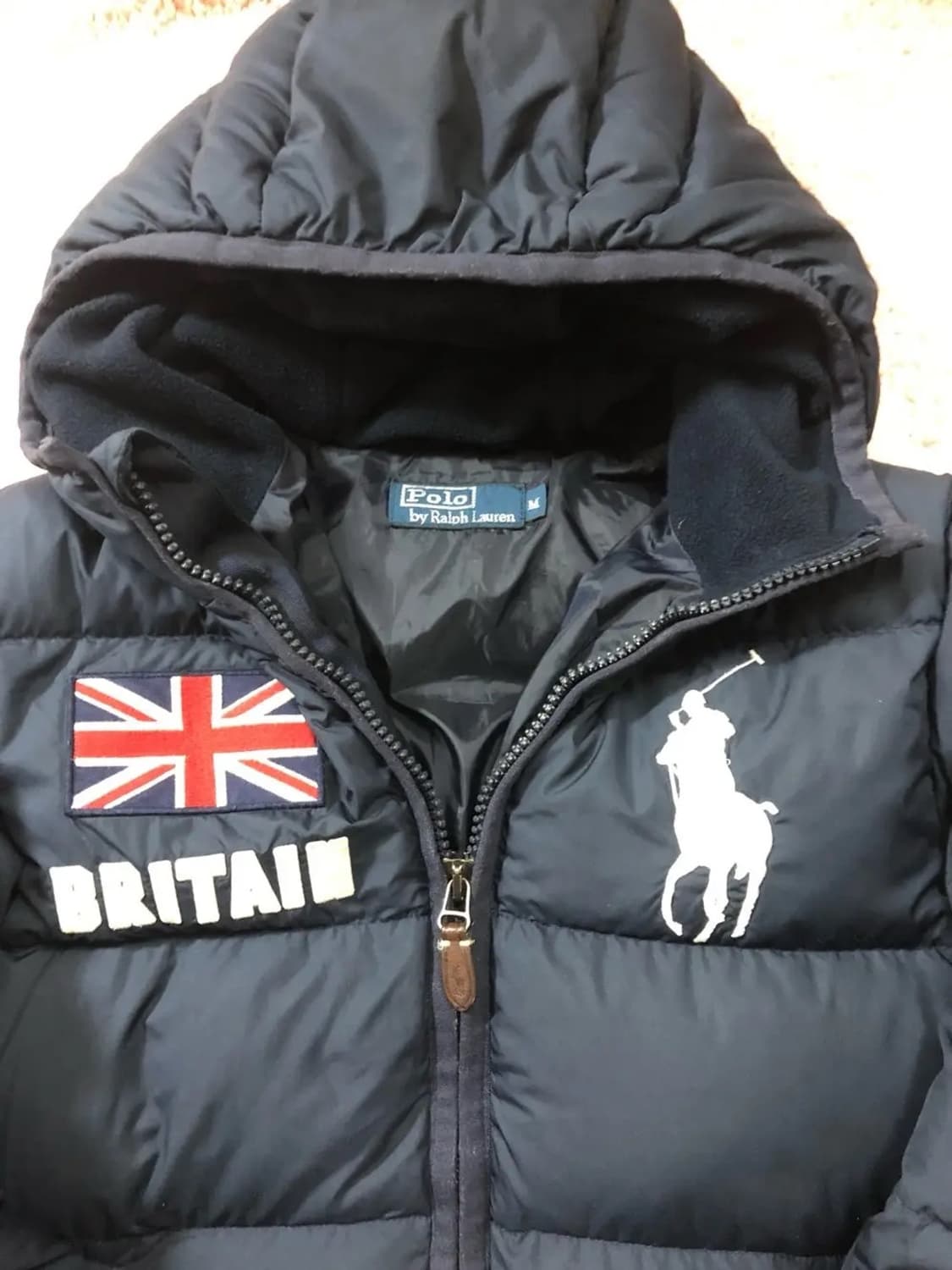 폴로 빅포니 브리튼패딩 미디움 M 상품이미지1