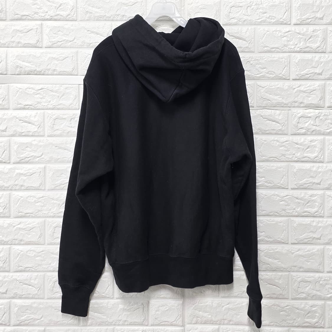 택포) 챔피온 홍콩 리버스 위브 블랙 후드티 L 상품이미지4