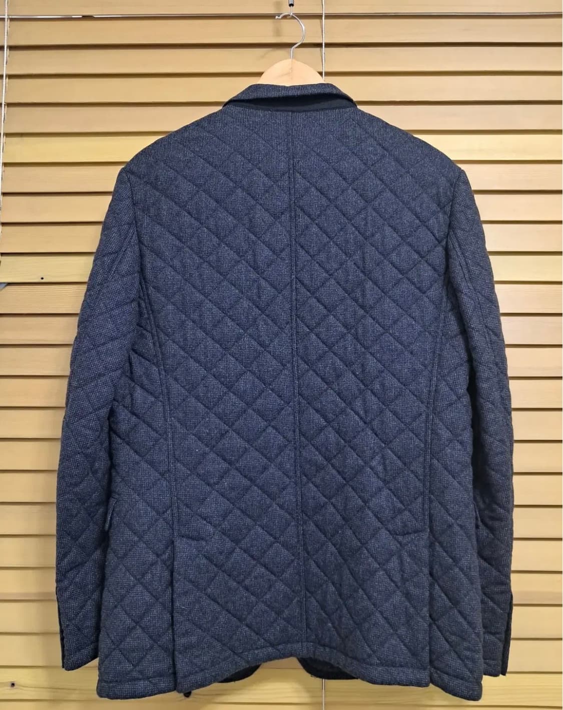 폴스미스 남성 네이비 누빔자켓 울자켓 상품이미지3