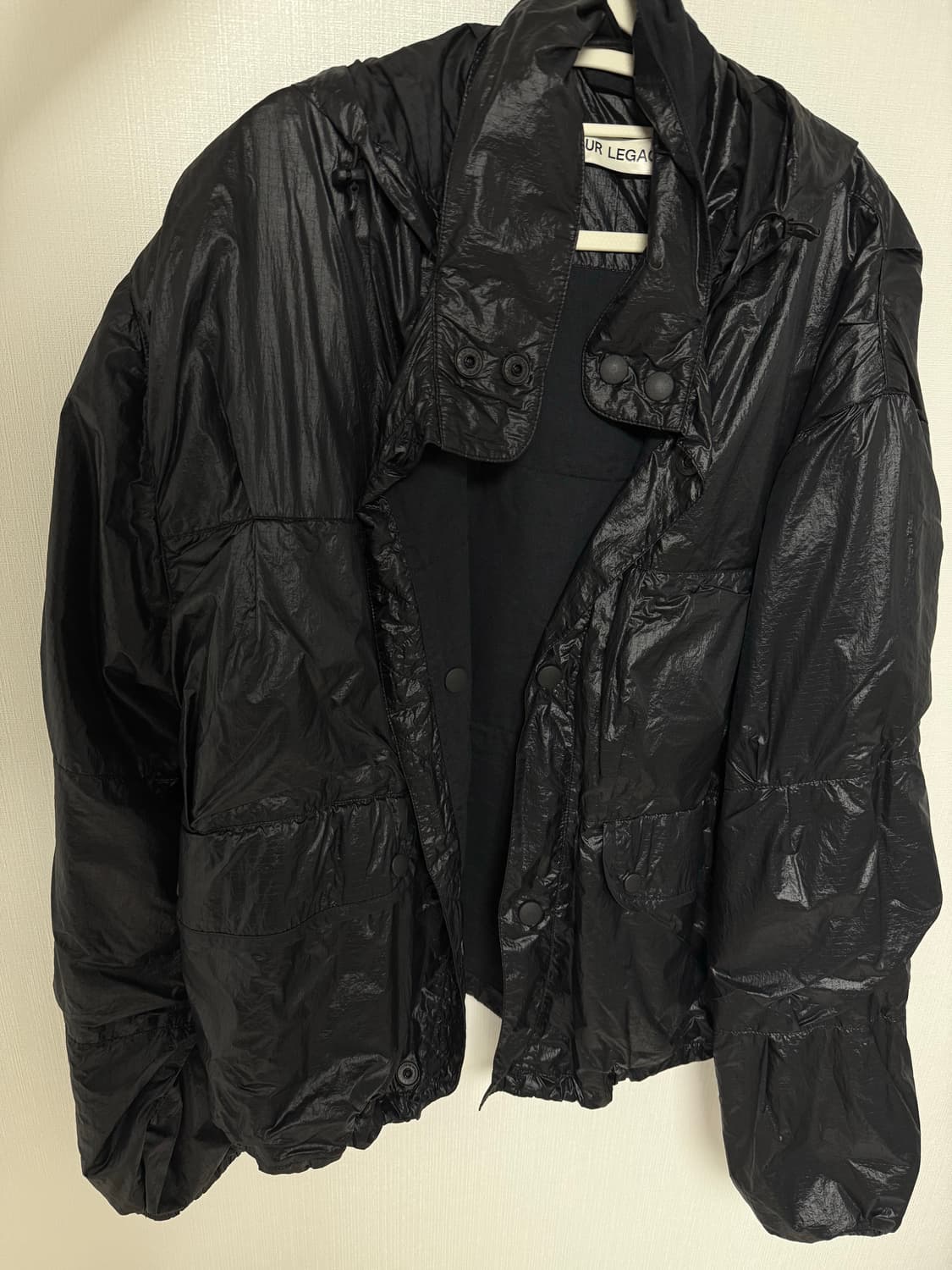 Our Legacy 익스헤일 푸퍼 (블랙,50) 상품이미지2