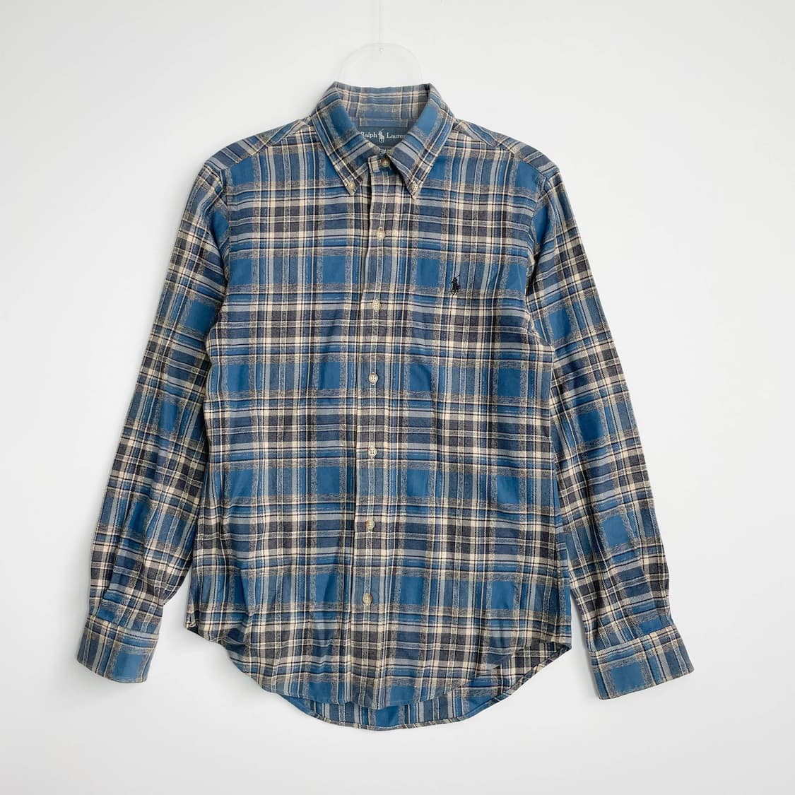 F2 폴로랄프로렌 체크 플란넬 셔츠 S사이즈 상품이미지1