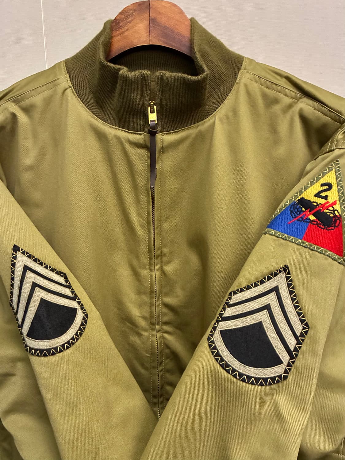 (XL~XXL)브론슨 us army 1st 밀리터리 퓨리 탱커자켓  상품이미지4