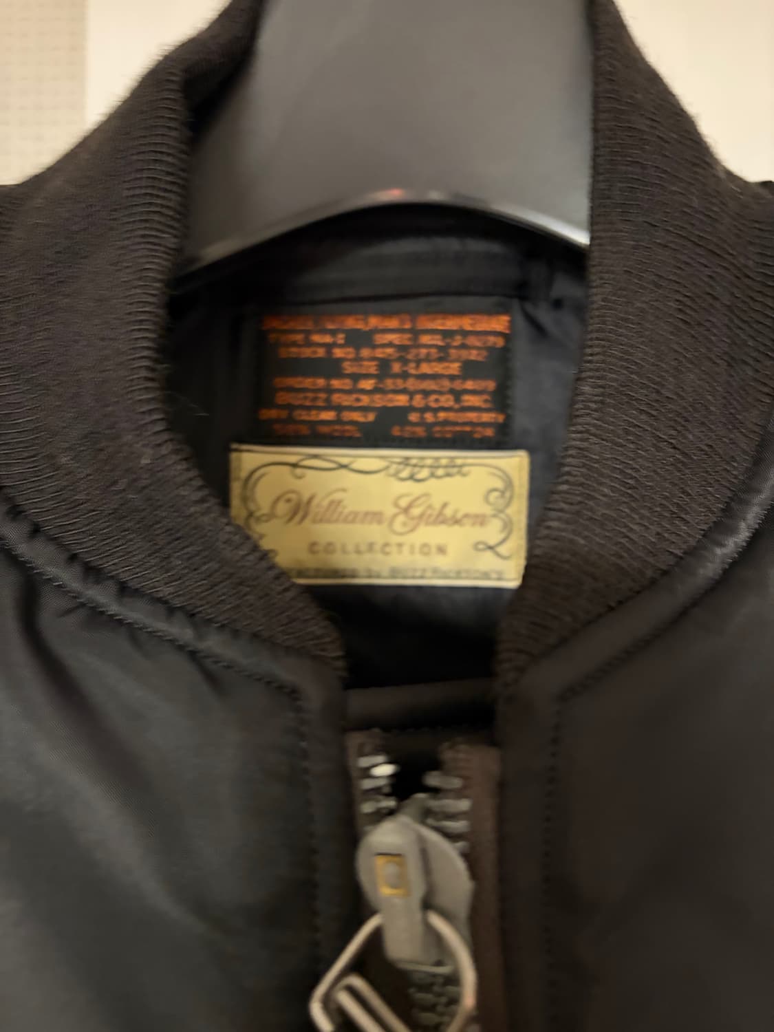 [XL] 버즈릭슨 윌리엄깁슨 콜림보 Ma-1 br15414 상품이미지7