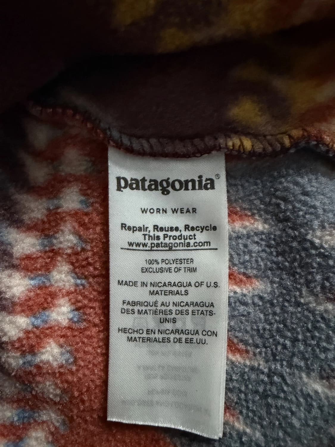 17FW 파타고니아 신칠라 스냅-T 래핑 워터스 상품이미지8