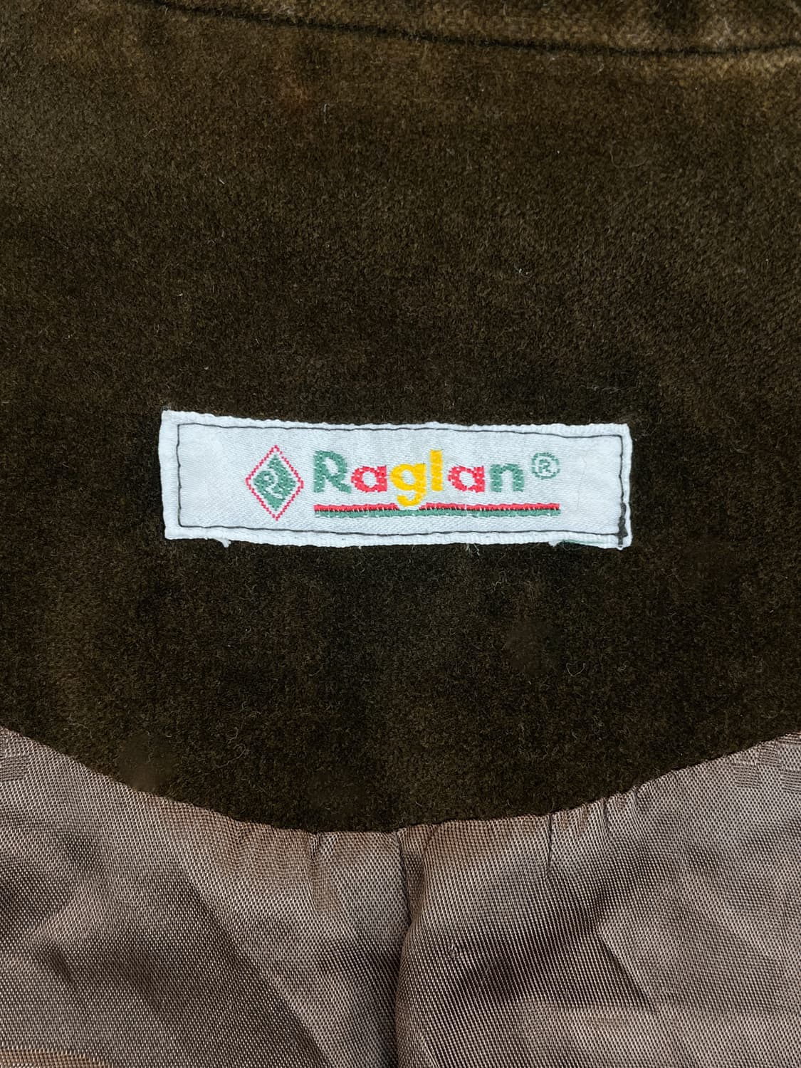 Raglan 90s 웨스턴 레더 벨루어 자켓 상품이미지7