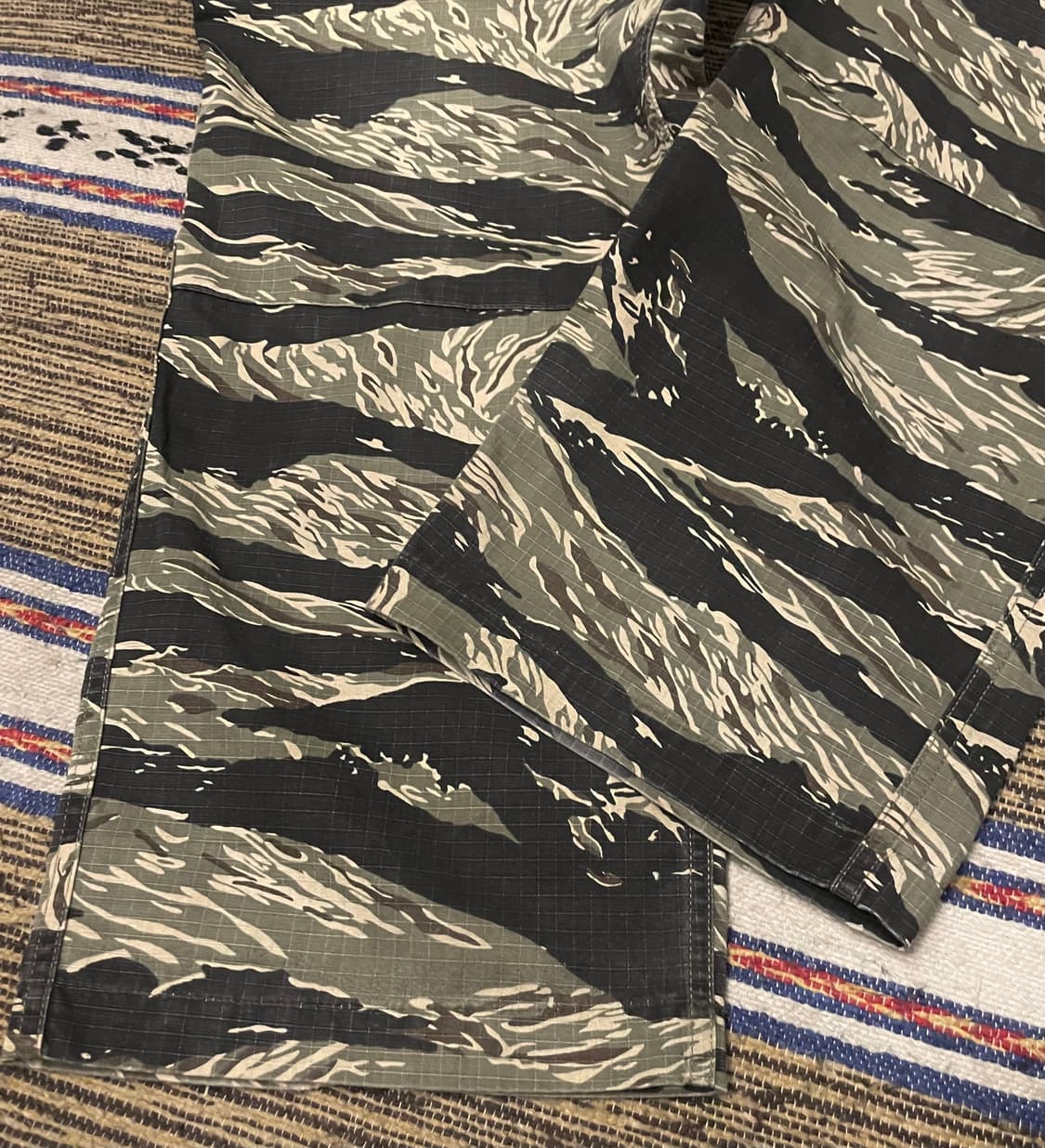(L/35~39)배드포드 브루클린 립스탑 밀리터리 타이거 카모팬츠 상품이미지2