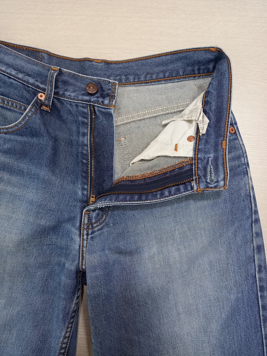 28 리바이스OT222 오렌지탭 리오셀25% 일자진 28-897 상품이미지7