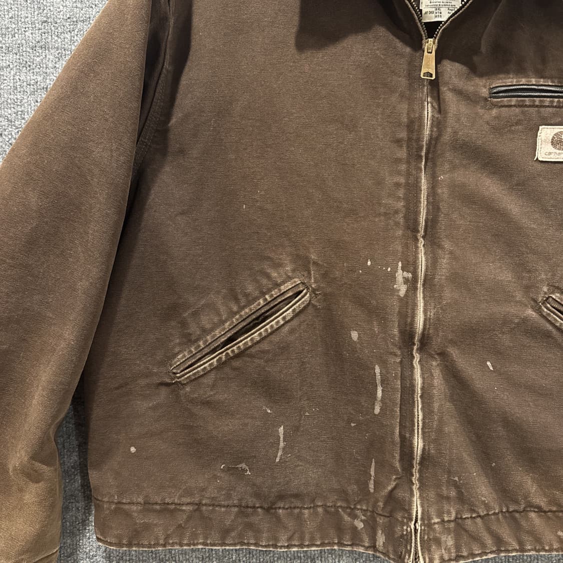 00s 칼하트 J97 디트로이트 자켓 다크브라운 상품이미지2