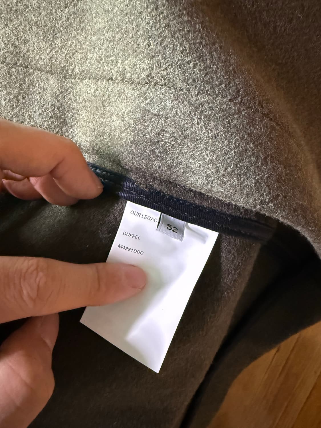 아워레가시 애비 멜튼 더플 코트 52 상품이미지3