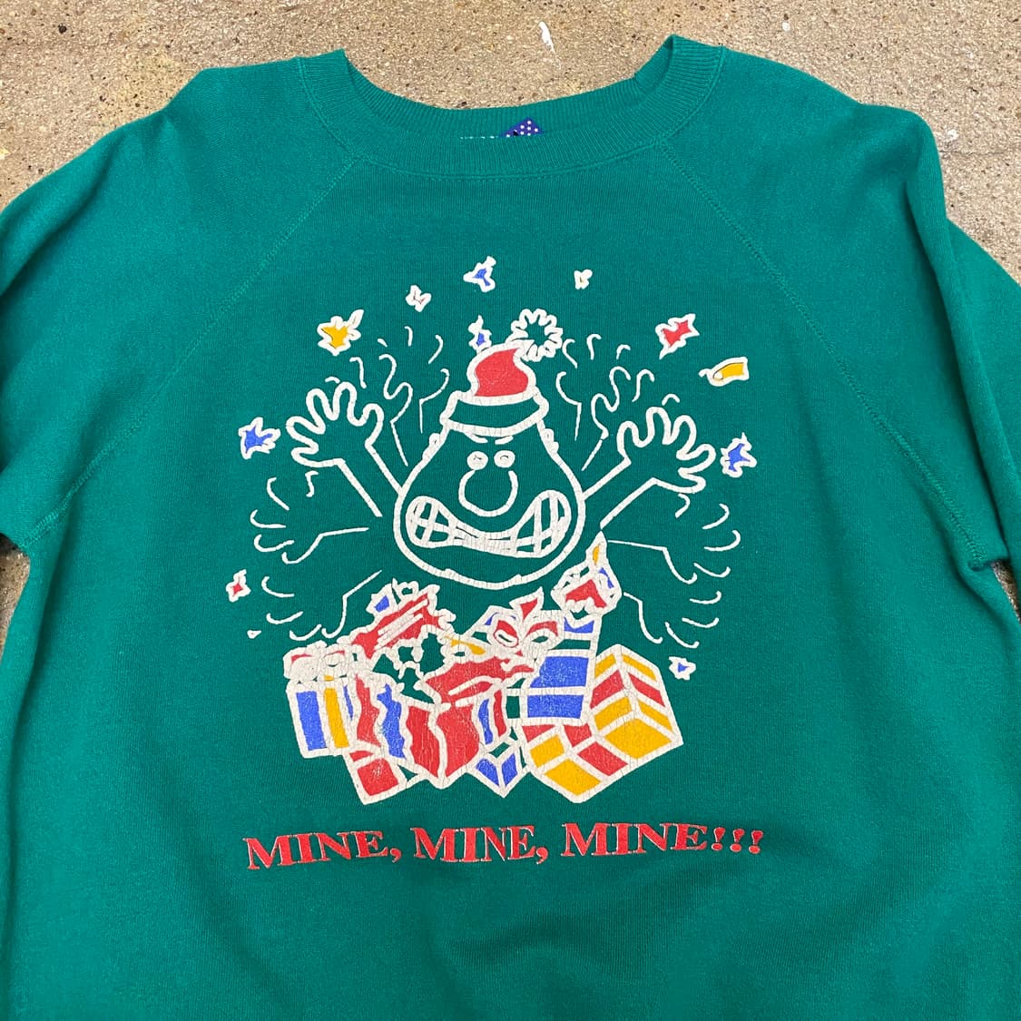  90s USA 빈티지 크리스마스 니트 어글리니트 연말파티 니트  상품이미지2