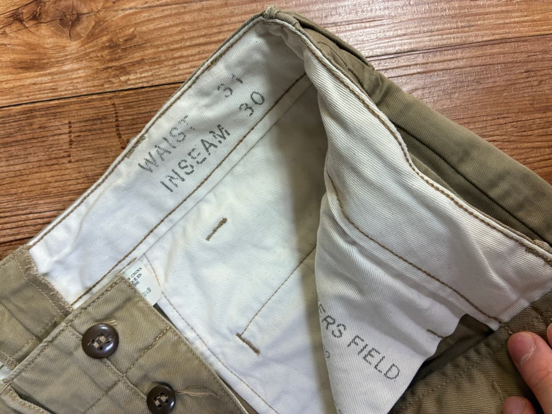 RRL 더블알엘 치노 오피서 팬츠 31/30 상품이미지3