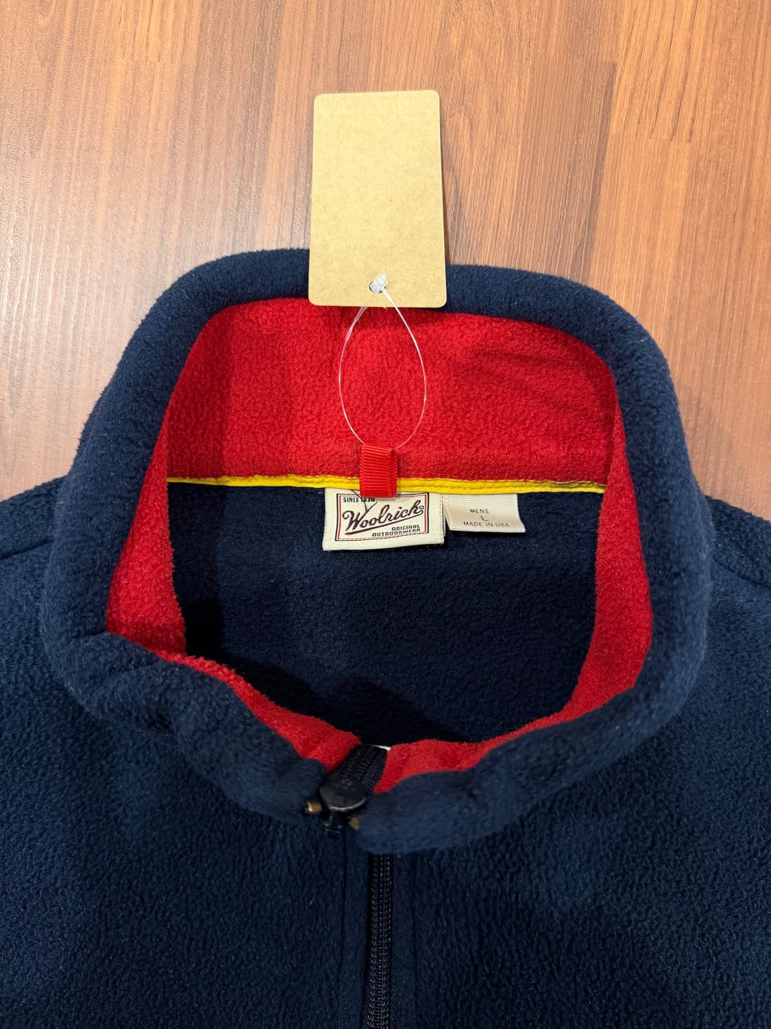90s Woolrich 울리치 폴라텍 플리스 베스트 (made USA) 상품이미지8