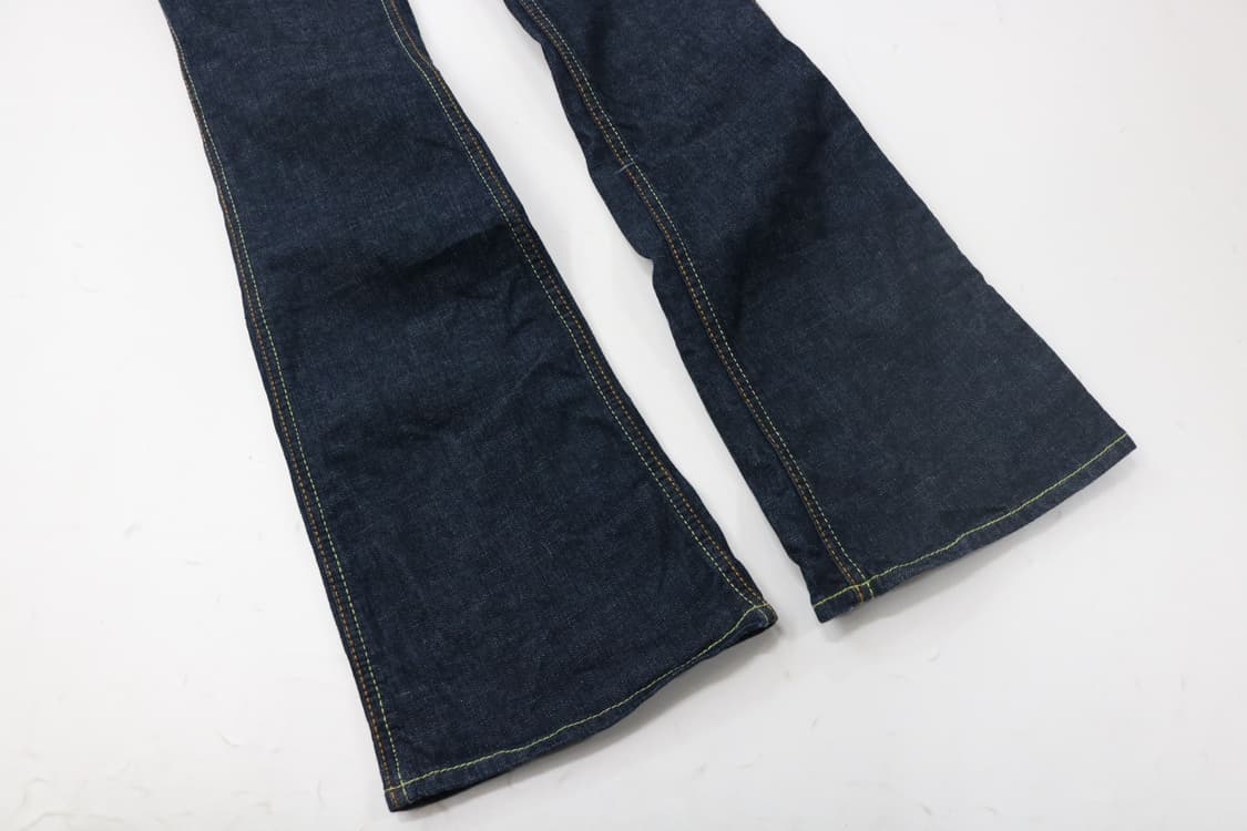 Happy Face by Bobson 옐로우 스티치 부츠컷 데님 팬츠  상품이미지8