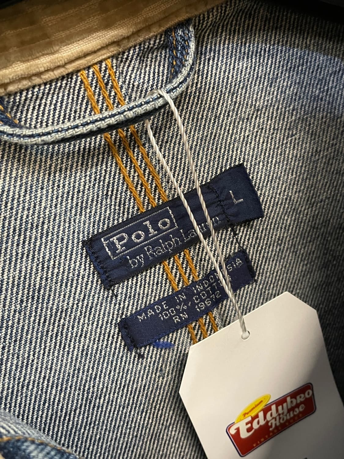 폴로 랄프로렌 덩가리 데님 워크 자켓  상품이미지8