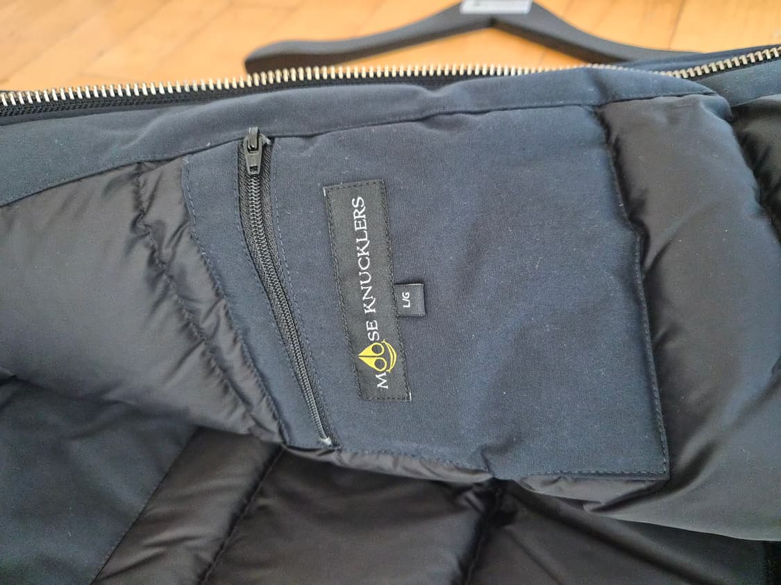 무스너클키즈패딩 새상품 라지 상품이미지3