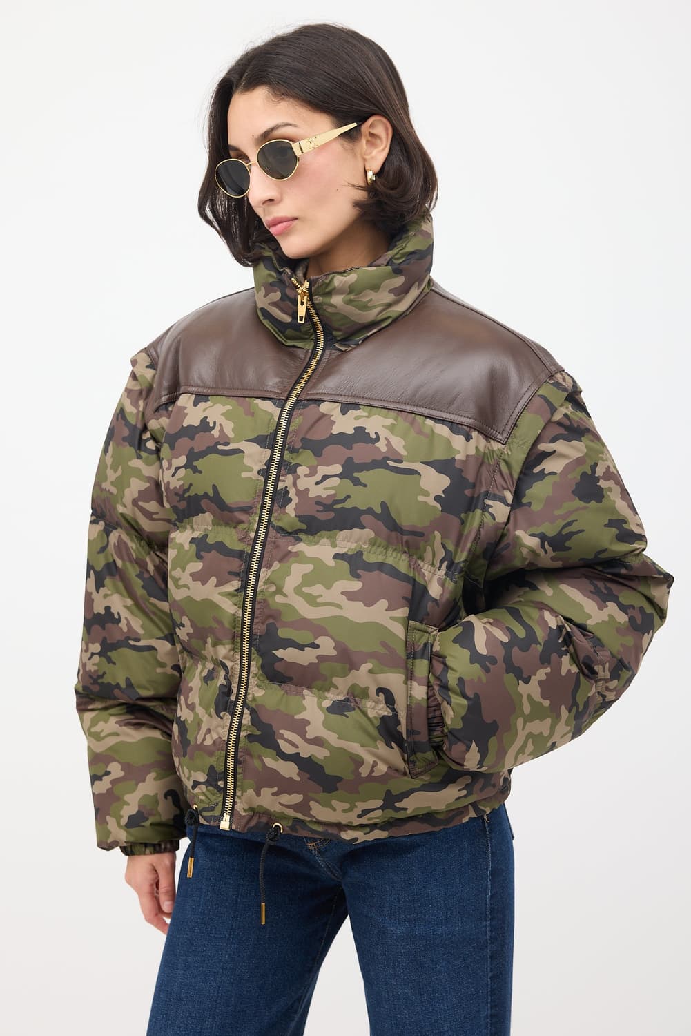 [산다라박님 착용] 셀린느 22AW 카모플라쥬 패딩 상품이미지3