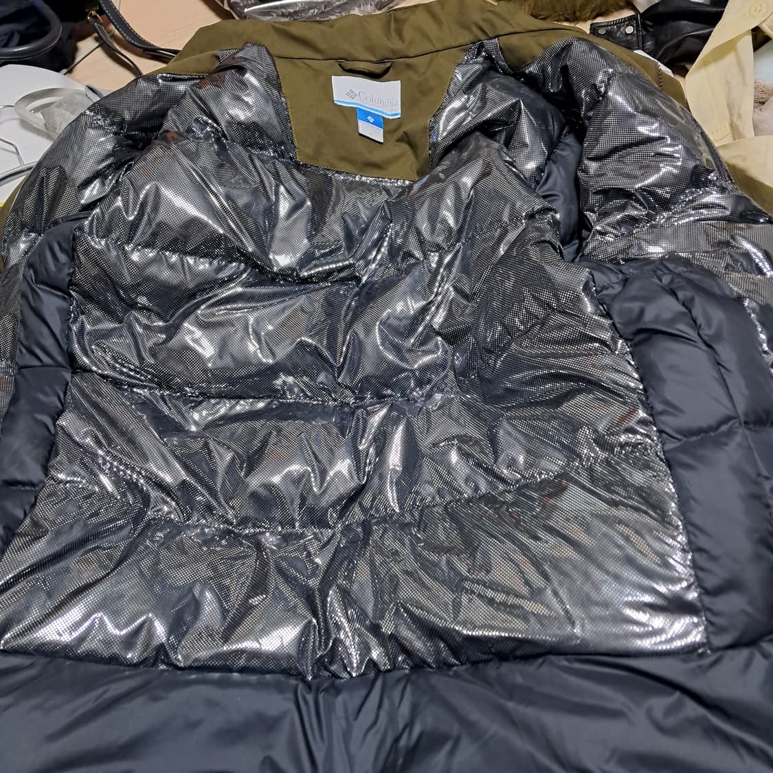 컬럼비아 남성 구스다운 패딩 L(약100)거의새제품, 19년제품 상품이미지8