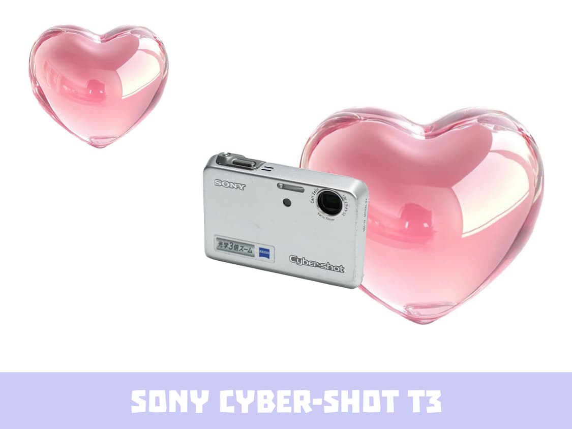 소니 사이버샷 T3 빈티지 디지털카메라  상품이미지1