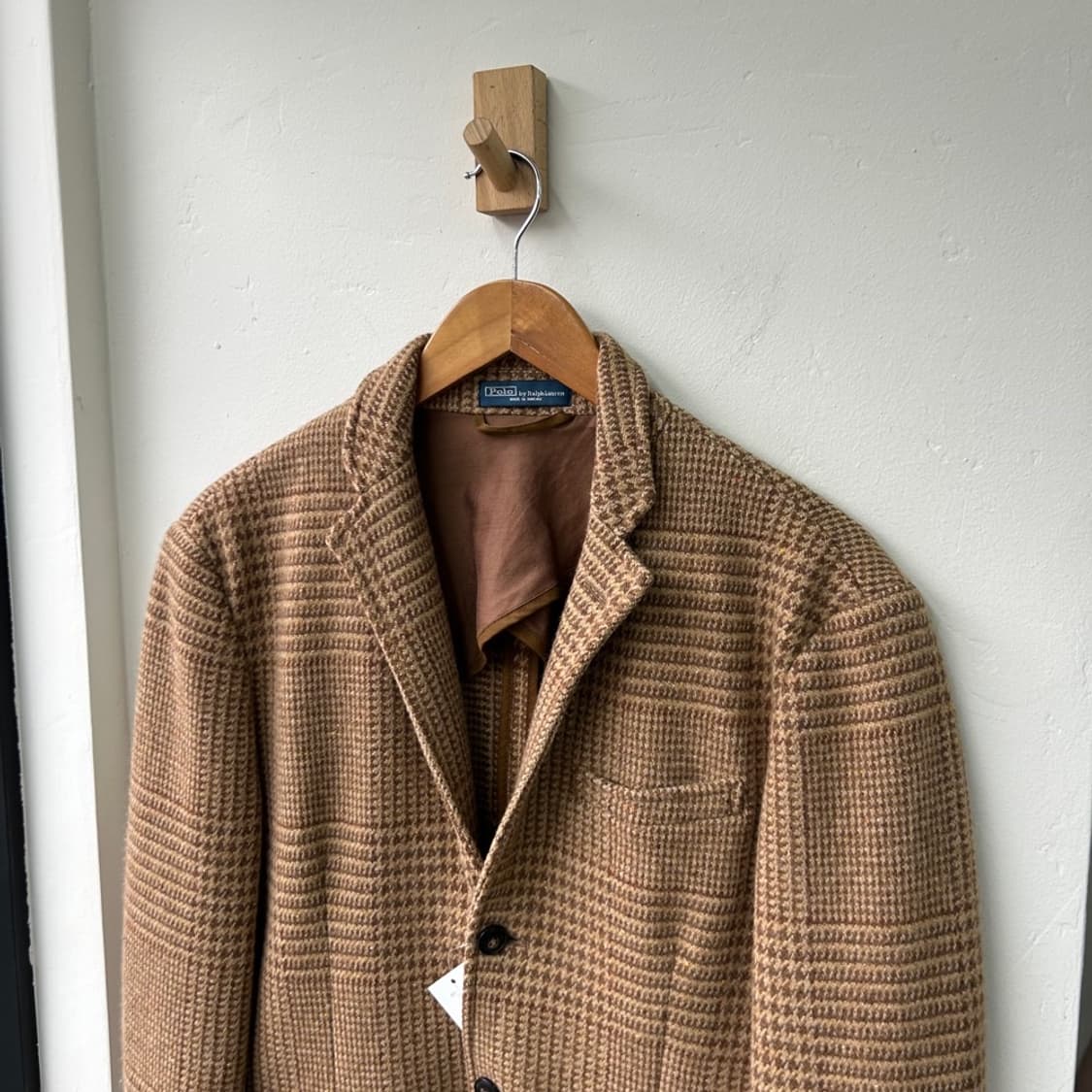 16490 - 폴로 랄프로렌 글렌 체크 울 블레이저 자켓 (38R) 상품이미지1