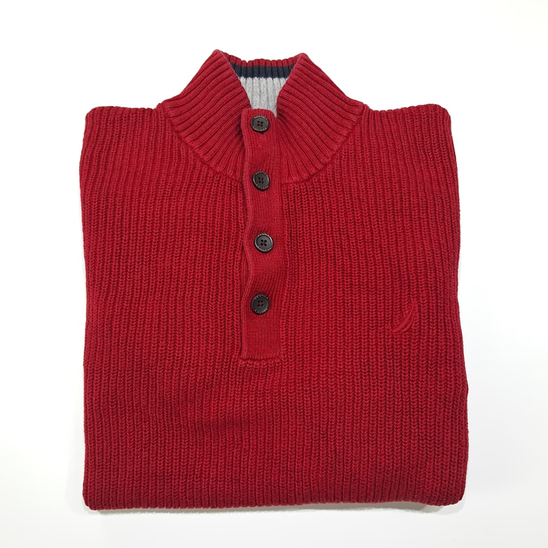 CL138 XL 노티카 헤비 립 4-버튼 니트 스웨터 상품이미지8