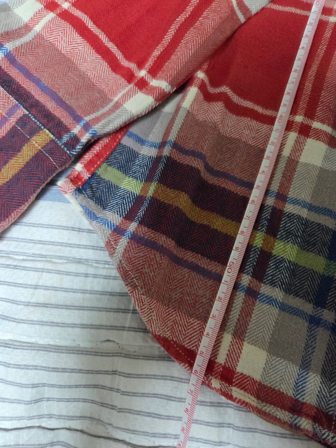 아베크롬비 빈티지체크 딱붙셔츠 상품이미지4