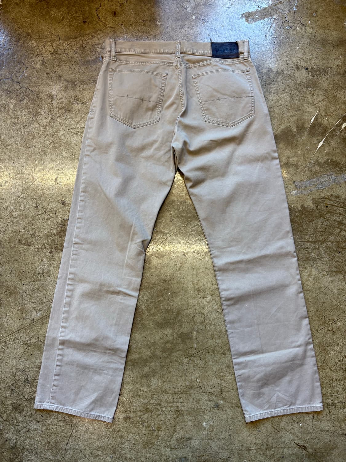 폴로 신형 라벨 가죽 탭 치노 상품이미지8