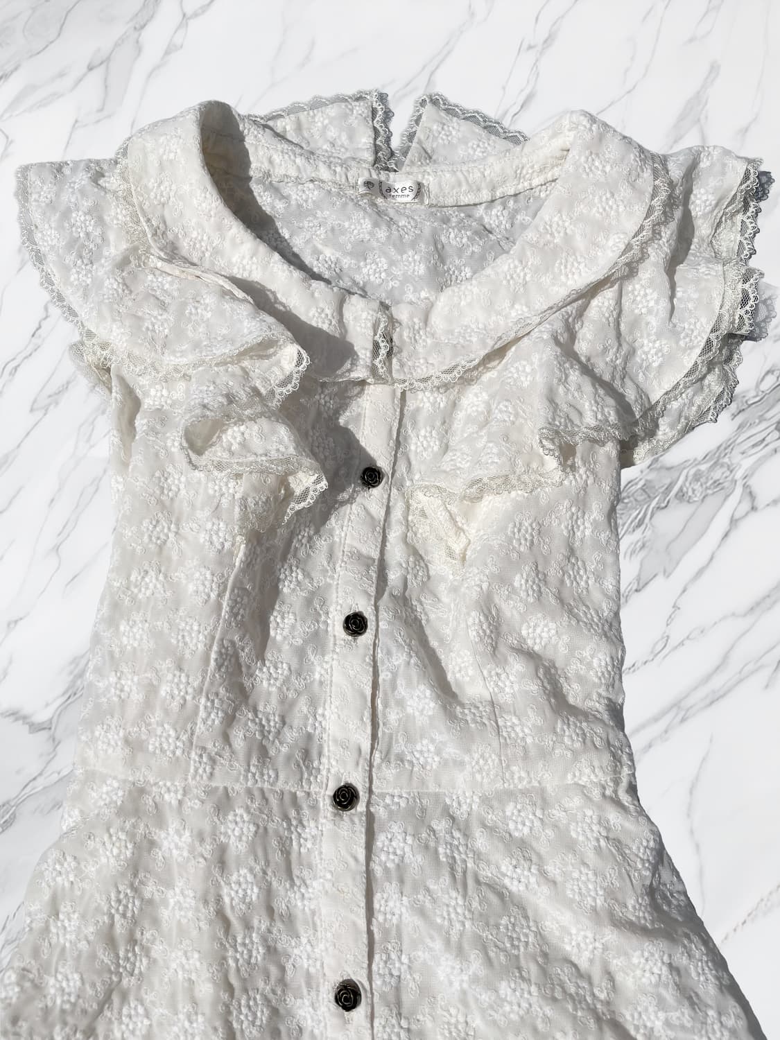 Axes femme top 엑시즈팜 프릴 탑 상품이미지2