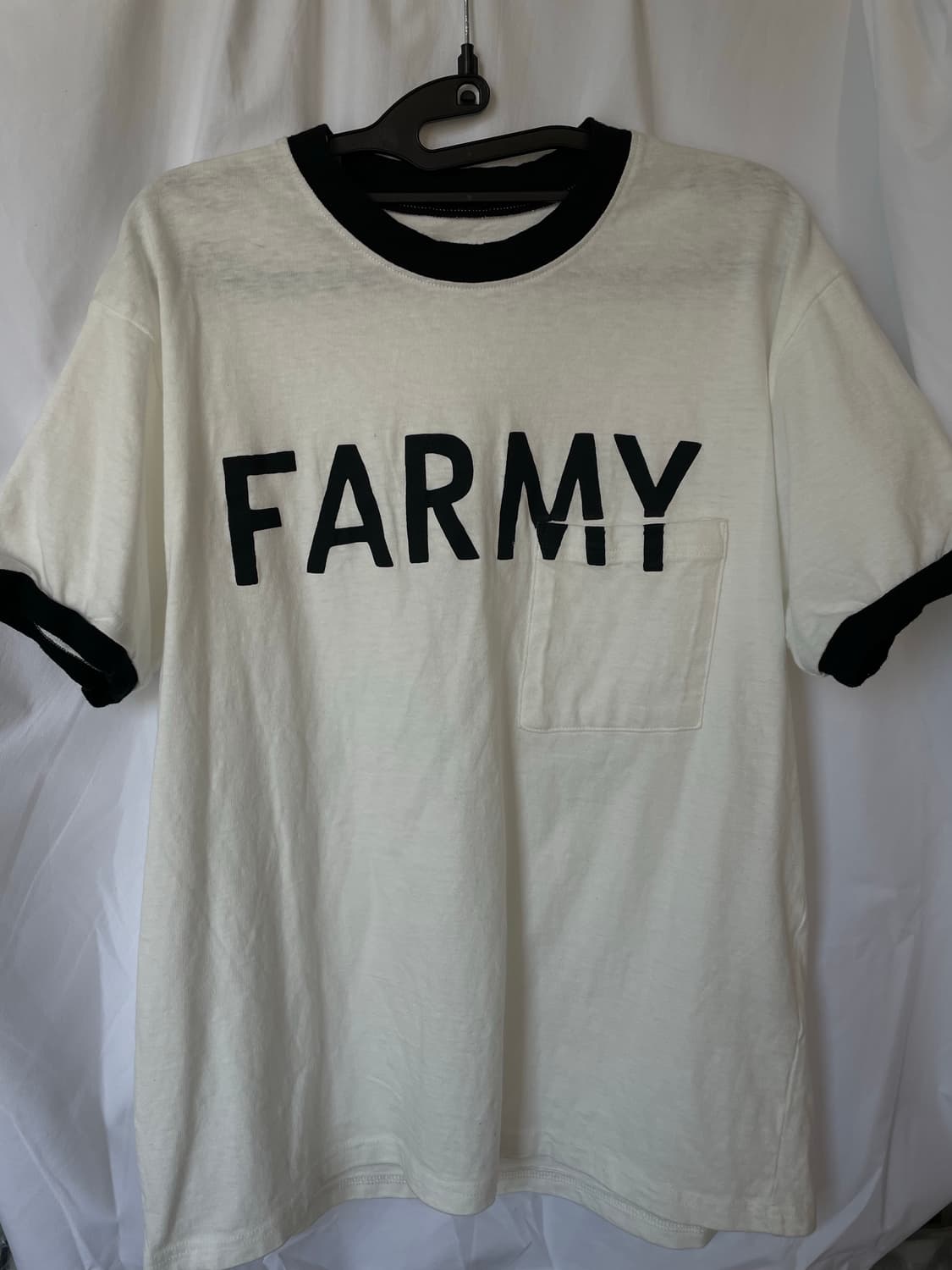 캐피탈 18.5 텐지쿠 링거 포켓 티셔츠 파미 상품이미지1