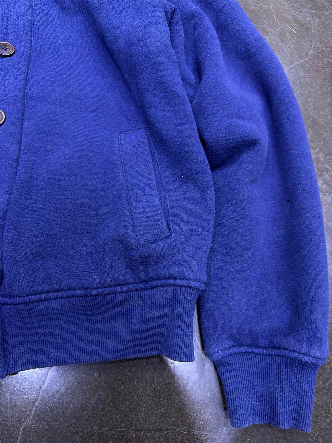 타미힐피거 양털 후리스 니트집업 버튼 자켓 M 상품이미지5