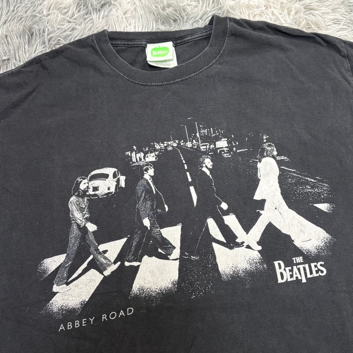 빈티지 비틀즈 Abbey Road 티셔츠 faded 상품이미지2