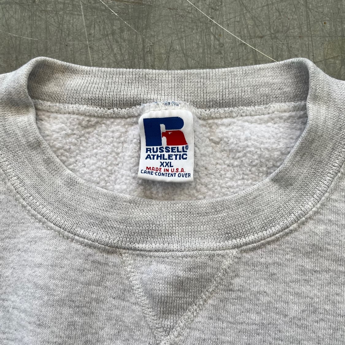 90s 러셀 스웻셔츠 (XXL) made in usa 상품이미지2