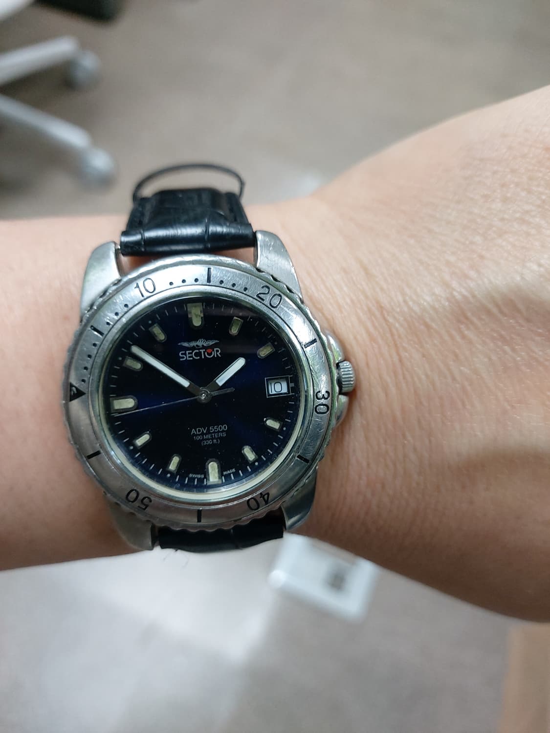 SECTOR ADV 5500 남성 가죽 시계 상품이미지4
