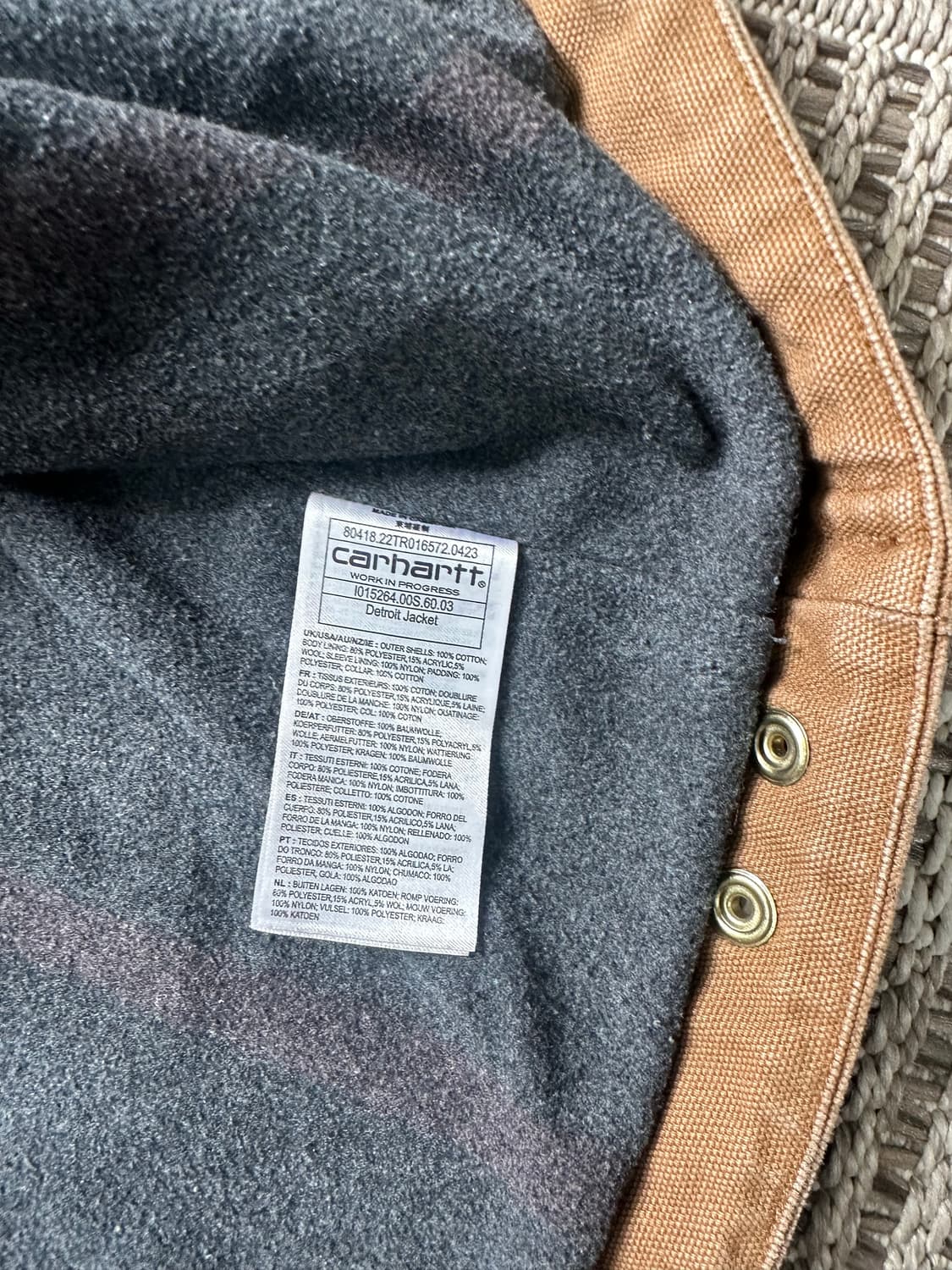 칼하트 디트로이트 WIP  상품이미지6