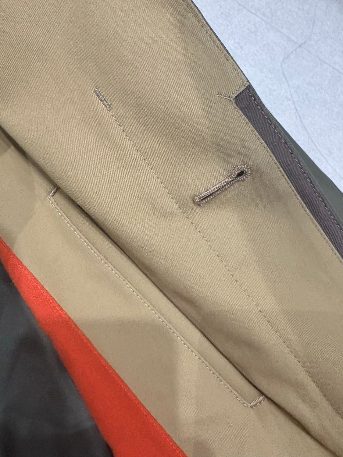 Kolor Beacon 트렌치 코트 카키 Size 2 상품이미지4