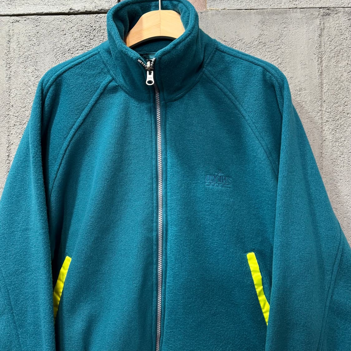 1992 프랑스 알베르빌 올림픽 플리스 블루종 자켓 made in KOR 상품이미지2