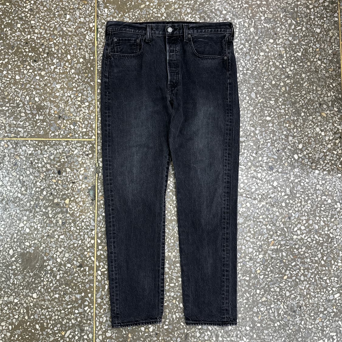 리바이스 501ct 블랙 진 데님 팬츠 34 상품이미지1