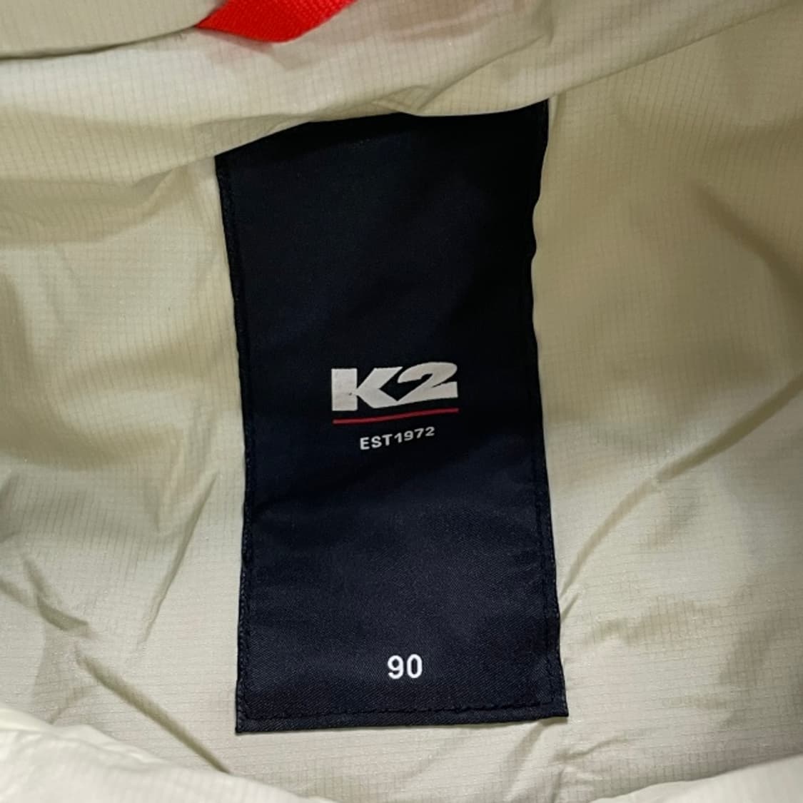 90 K2 수지 씬에어 구스다운 패딩 상품이미지3