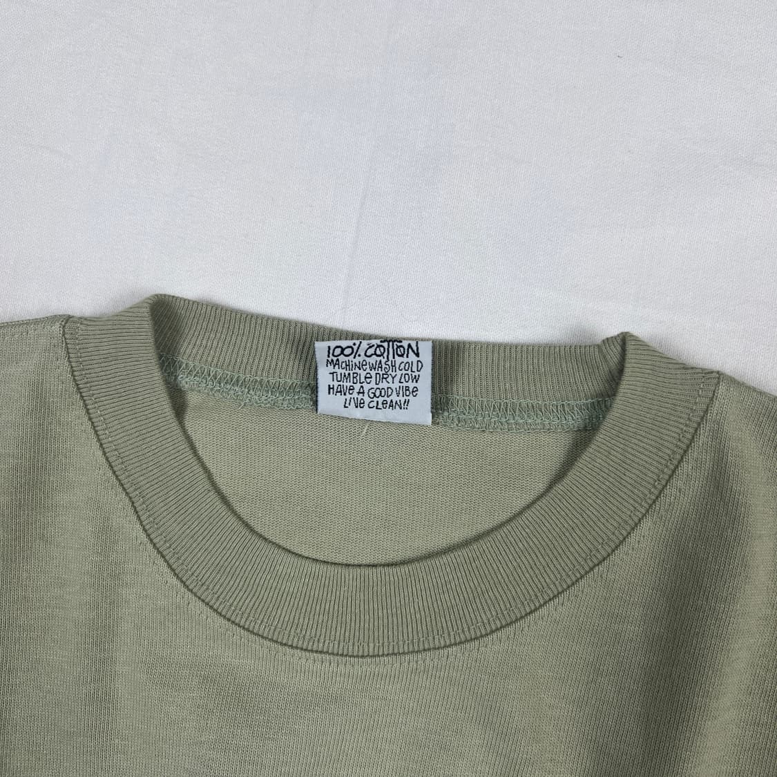 90‘s 스투시 stussy 스펠아웃 로고 반팔티 상품이미지6