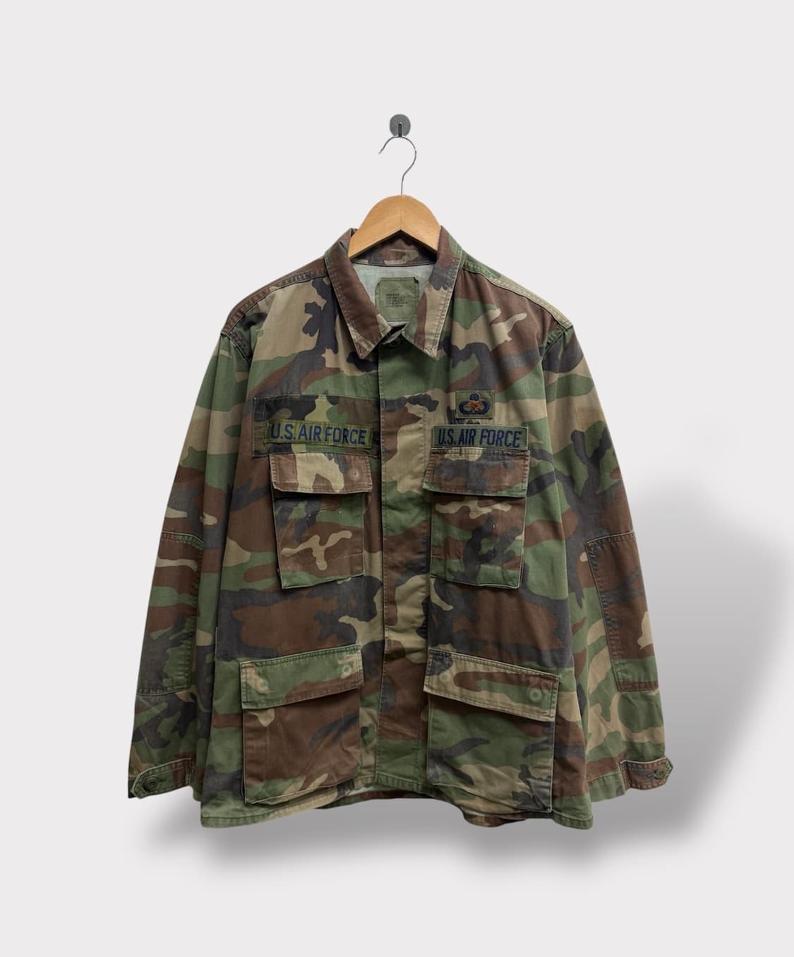  90s US 카모 밀리터리 야상 M  상품이미지1