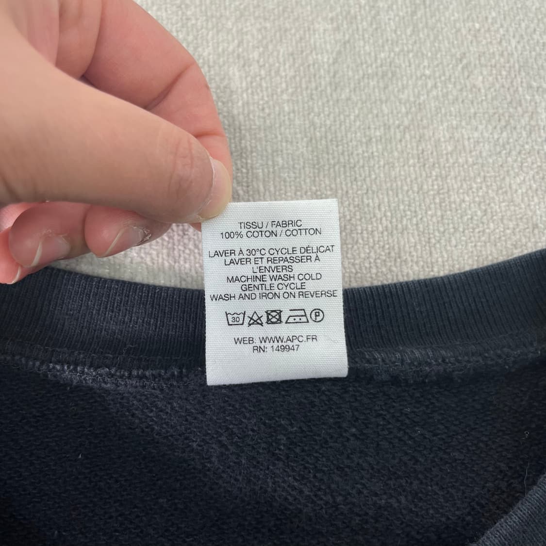 95 APC 아페쎄 US그래픽 맨투맨 상품이미지4