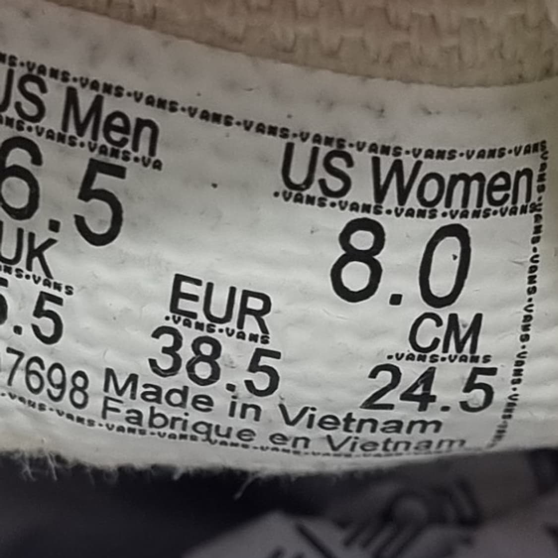 반스 올드스쿨 라벤더 스니커즈245 상품이미지6