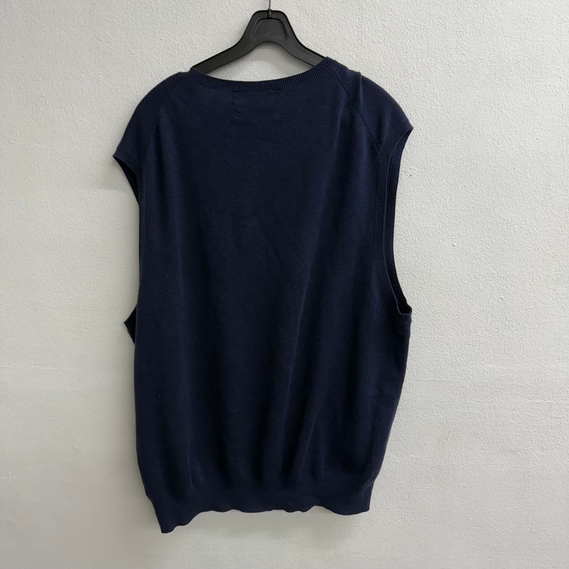 폴로 랄프로렌 피마 코튼 니트 베스트 네이비  XXL 상품이미지3