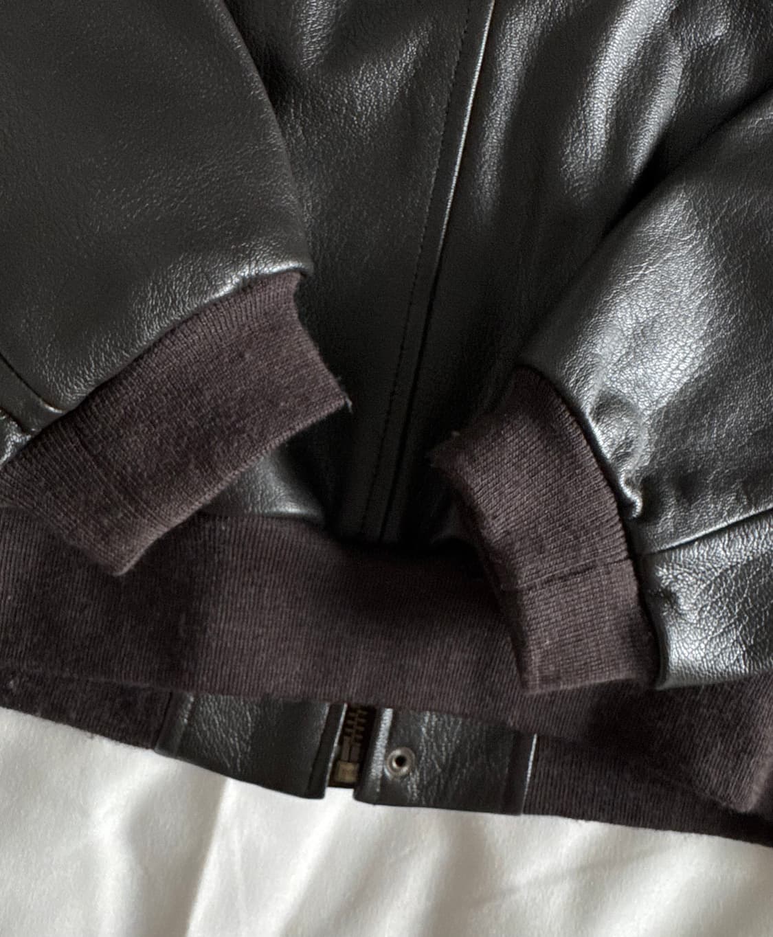 [L] 엘엘빈 ll bean a2 고트 레더 가죽자켓 상품이미지8