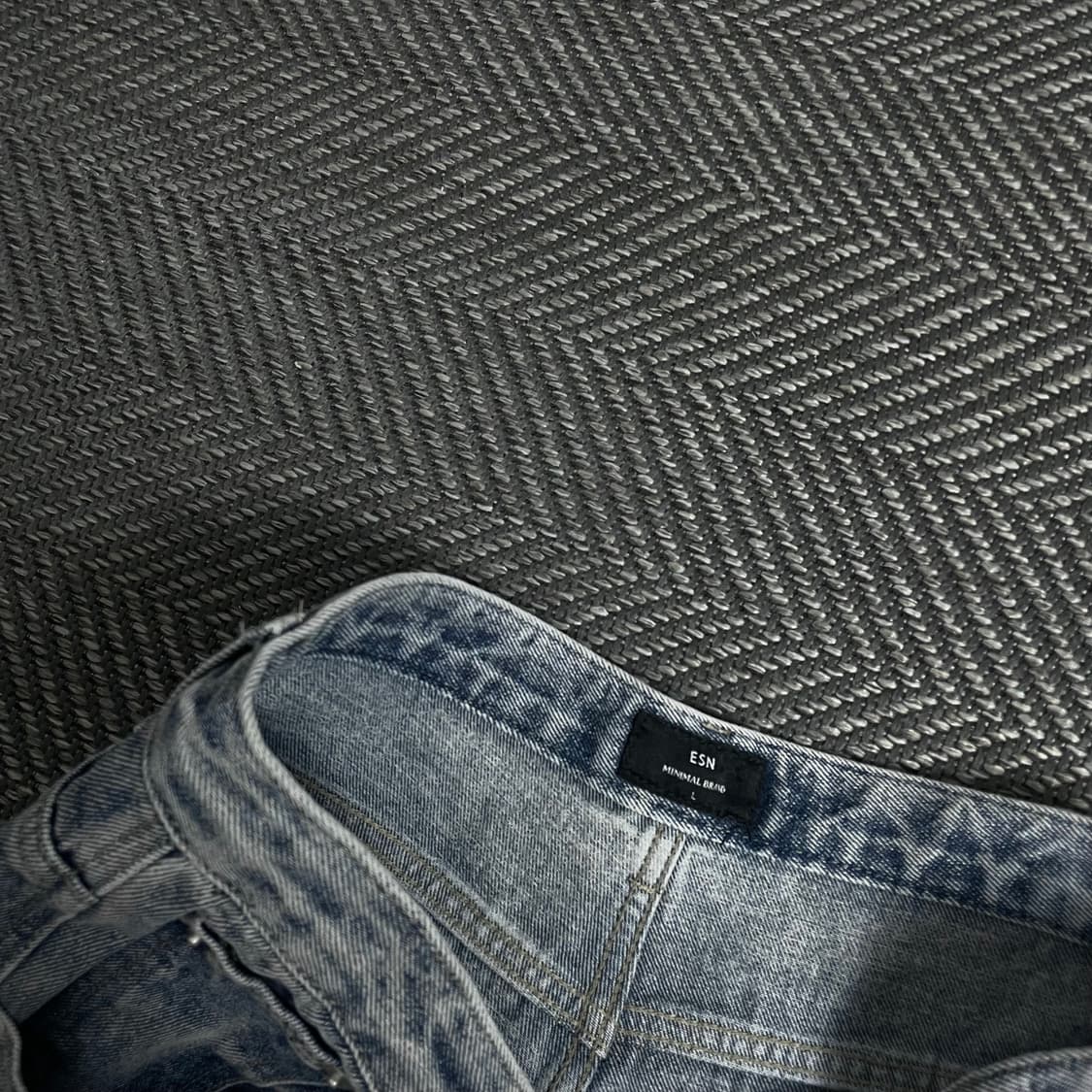 ESN 빈티지 워시드 유틸리티 데님 카고 팬츠o 4733 상품이미지5