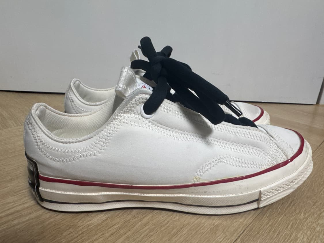 컨버스 척 70 퍼프 ox 화이트 로우 상품이미지1