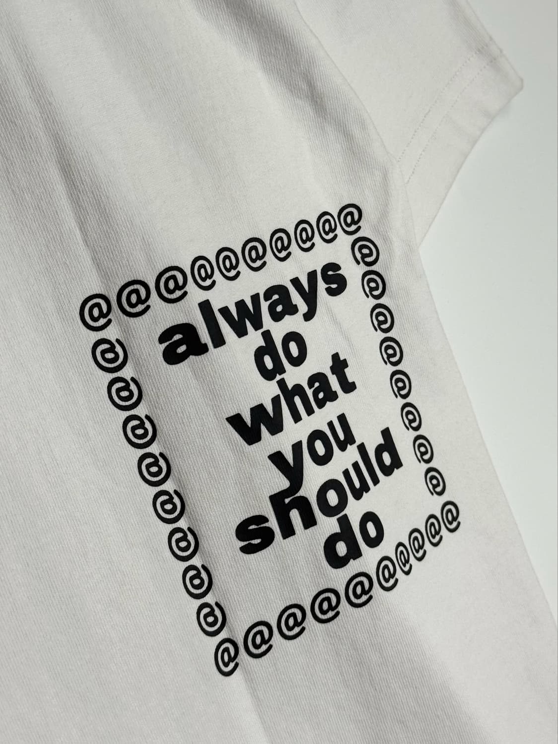 Always Do What You Should do 반팔 티셔츠 M 상품이미지4
